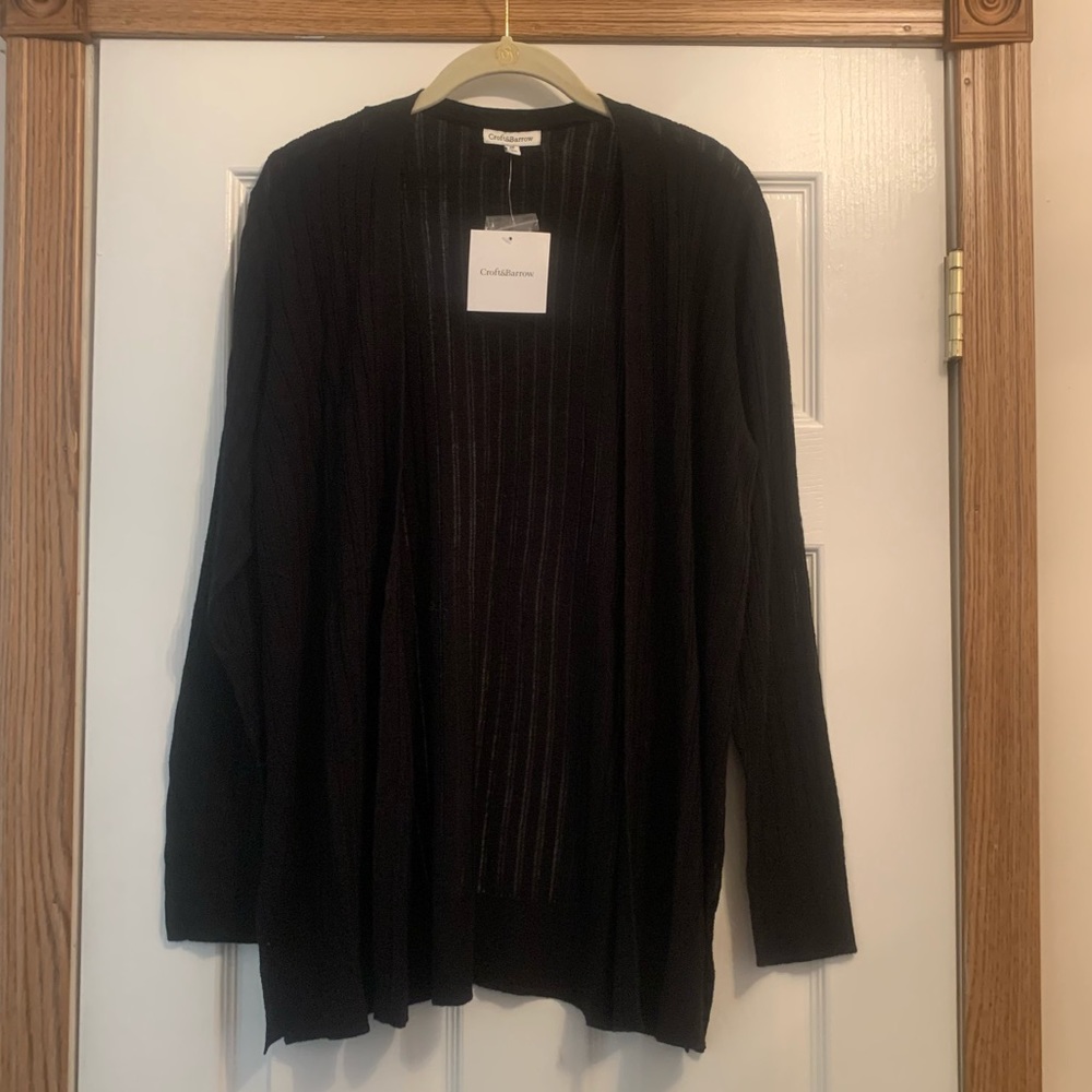 NWT Croft & Barrow long sleeve cardigan